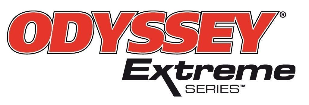 Logo de la série Odyssey Extreme en rouge et noir.