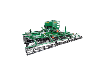 Green Agricultural Tillage Machine With Wide Folding Cultivator Arms on a White Background — Casali's in Mareeba, QLD