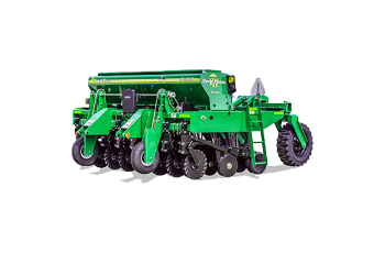 Green Agricultural Seeding Machine With Multiple Wheels — Casali's in Mareeba, QLD