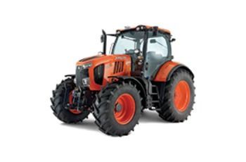 Orange and Black Tractor on a White Background, Front-left View — Casali's in Mareeba, QLD