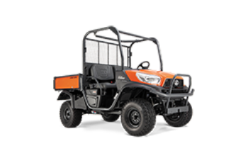 Orange and Black Utility Side-by-side Off-road Vehicle With Roll Cage — Casali's in Mareeba, QLD