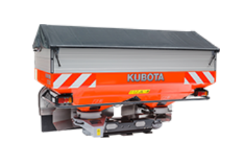 Kubota Spreader Truck With Gray Top Cover and White Reflective Stripes on a White Background — Casali's in Mareeba, QLD
