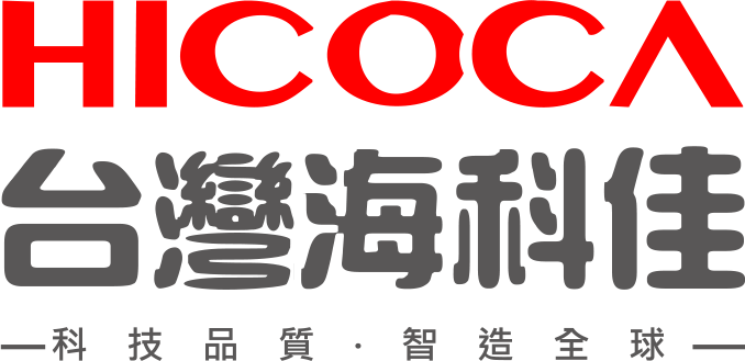 A hicoca logo with chinese characters on it