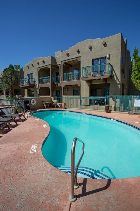 Outdoor heated pool at Southwest Inn at Sedona