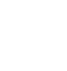 Embellish Salon logo: White circular design with 