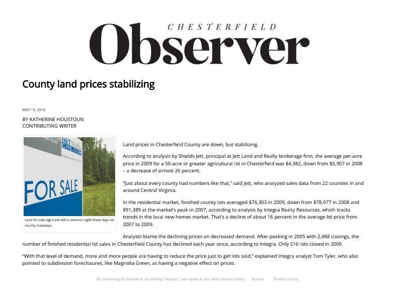 Article titled 