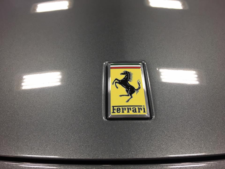 ferrari after detailing and ppf protect your paintwork