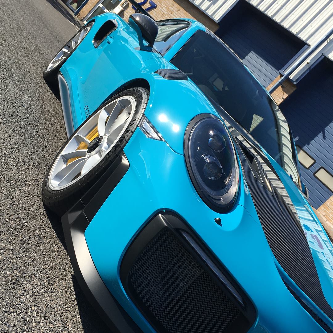 porsche gt2rs full car ppf package hampshire