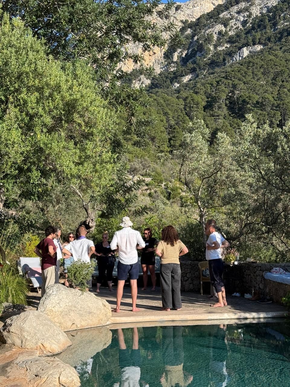 Pool setting Mallorca