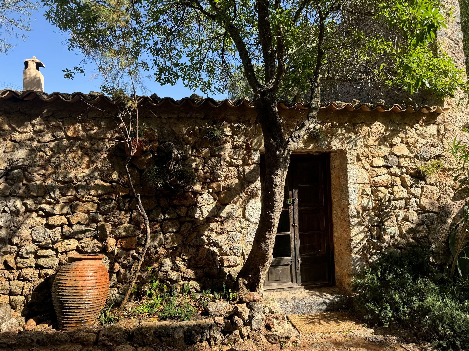 Cottage outside main building at Son Rullan from outside