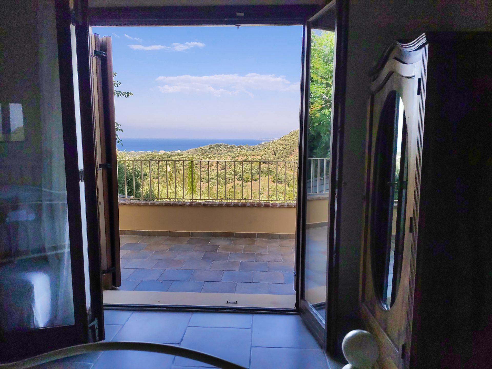 Balcony view Corfu