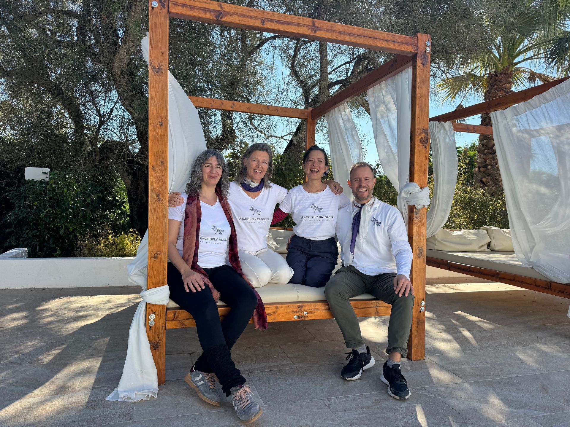 The Dragonfly Team on the Algarve