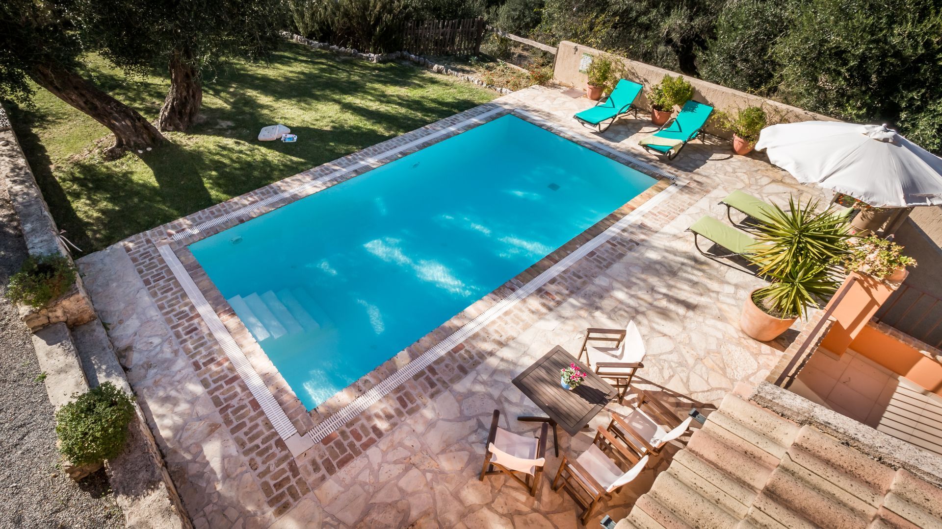 Corfu venue pool 