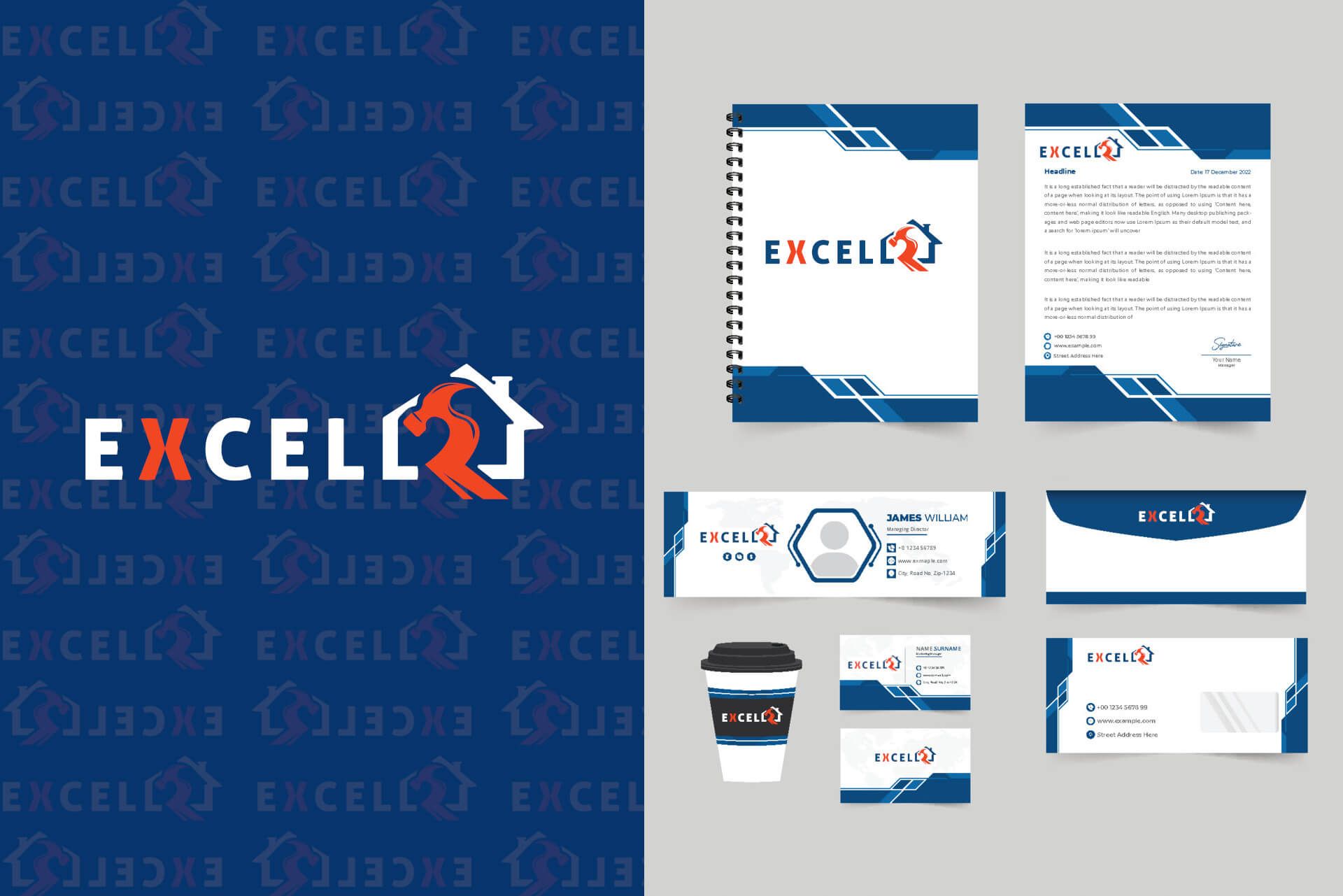 Logo design and branding kit