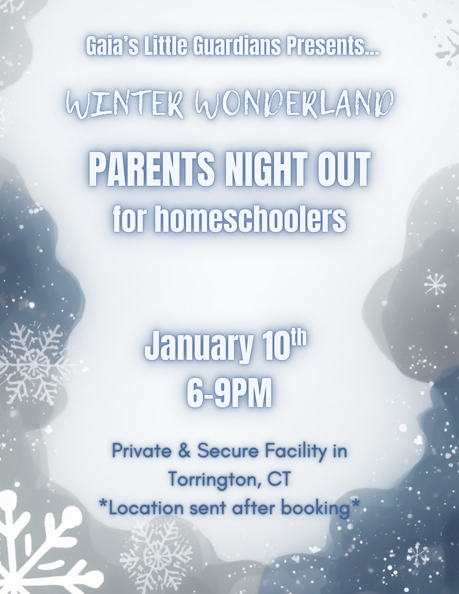 Winter Wonderland Parents Night Out (January 10th)