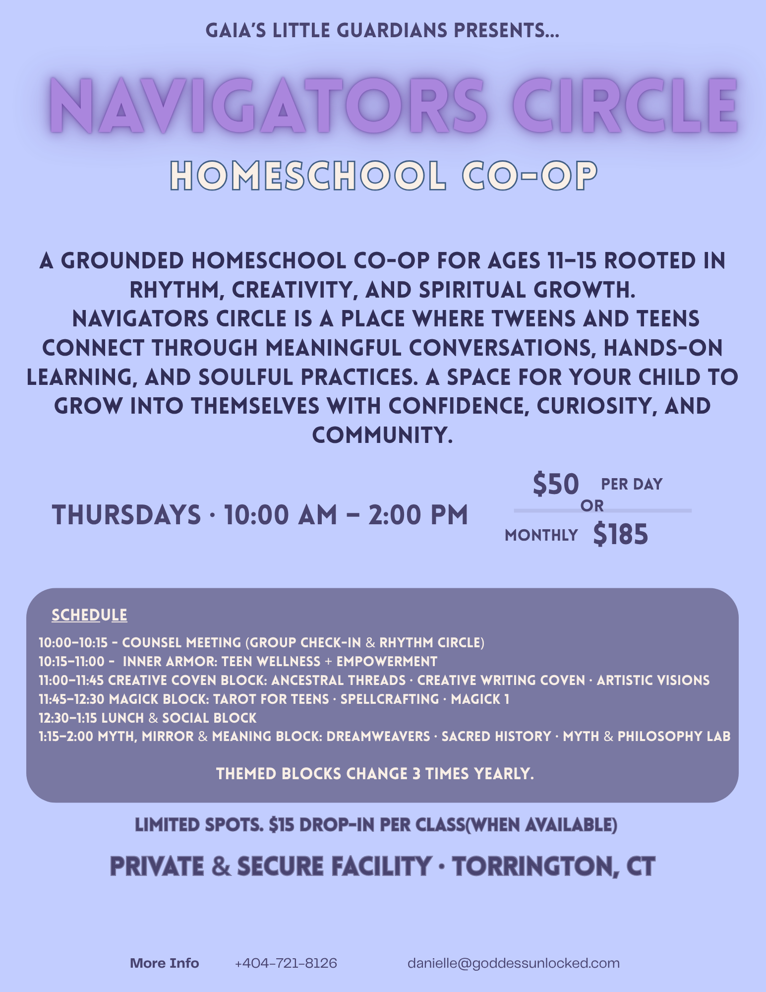 Navigators Day (Ages 11-15) *Single Day Option*