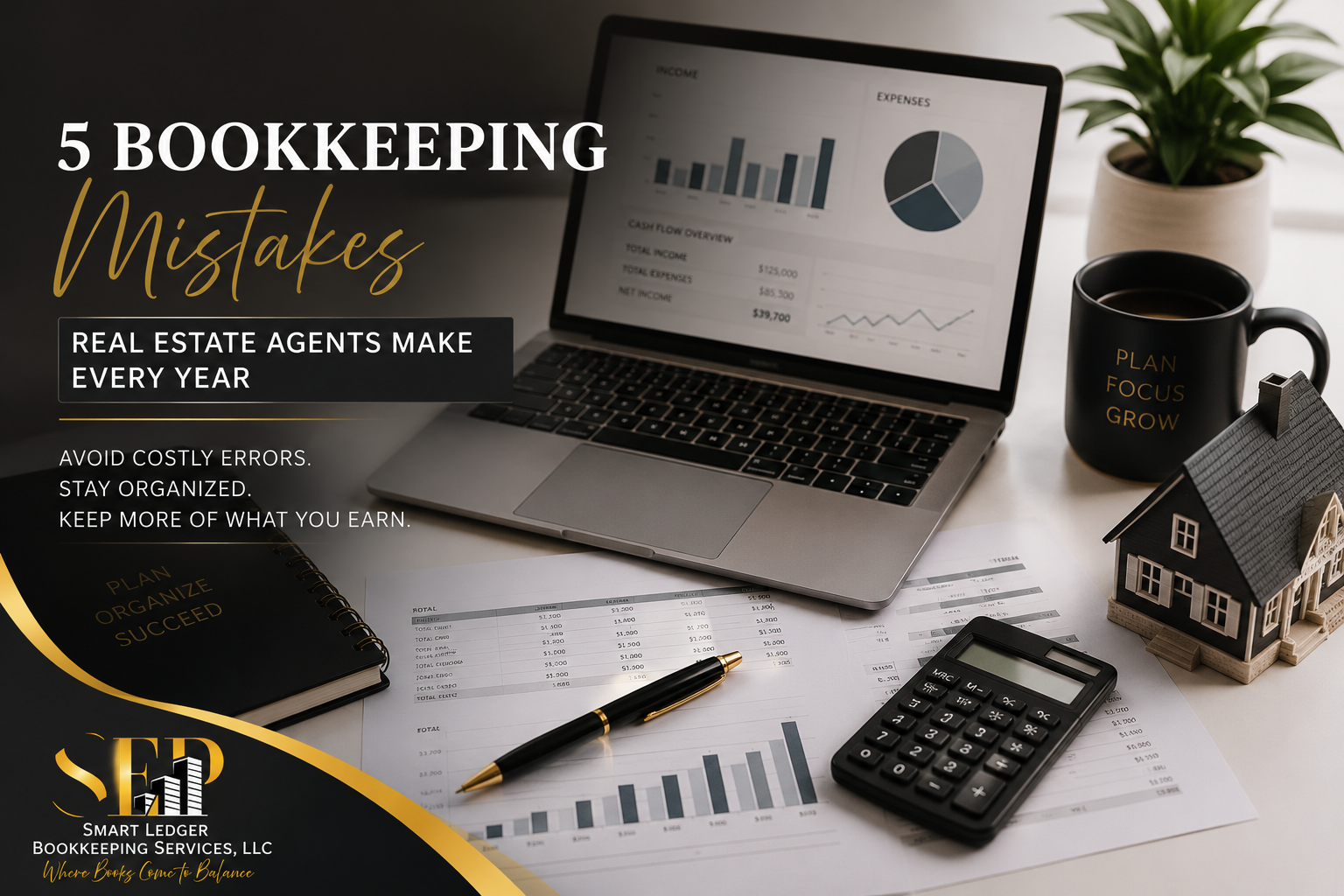 Bookkeeping mistakes real estate agents make every year — Smart Ledger Bookkeeping Services