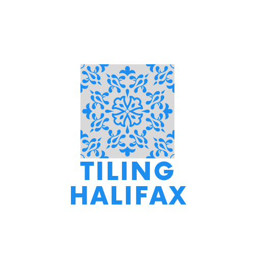 A tiling halifax logo with a blue and white pattern