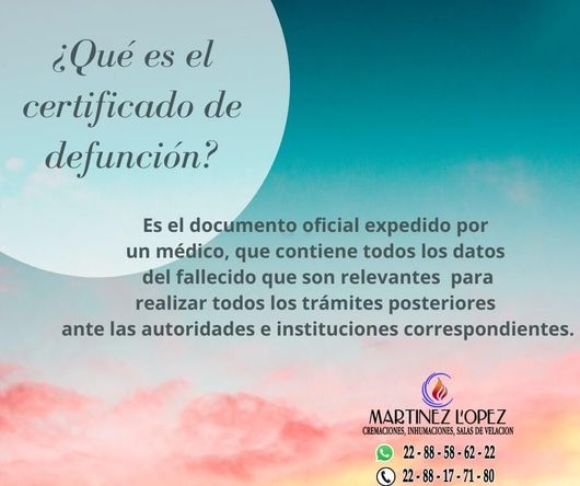 FUNERALES MARTÍNEZ LÓPEZ