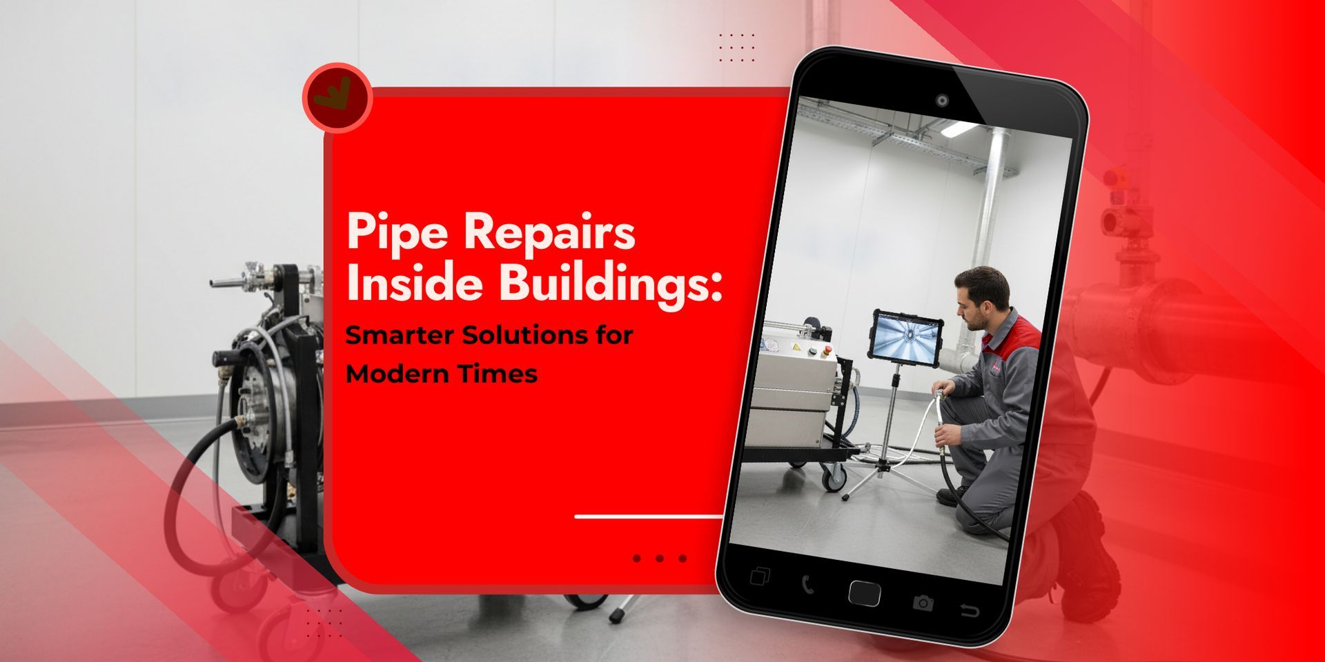 Pipe Repairs Inside Buildings: Smarter Solutions for Modern Times