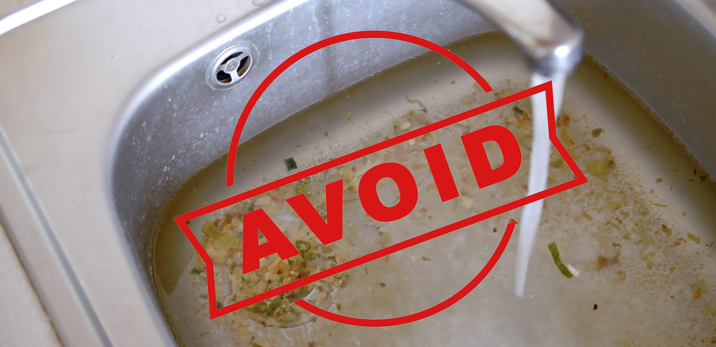 blocked sink