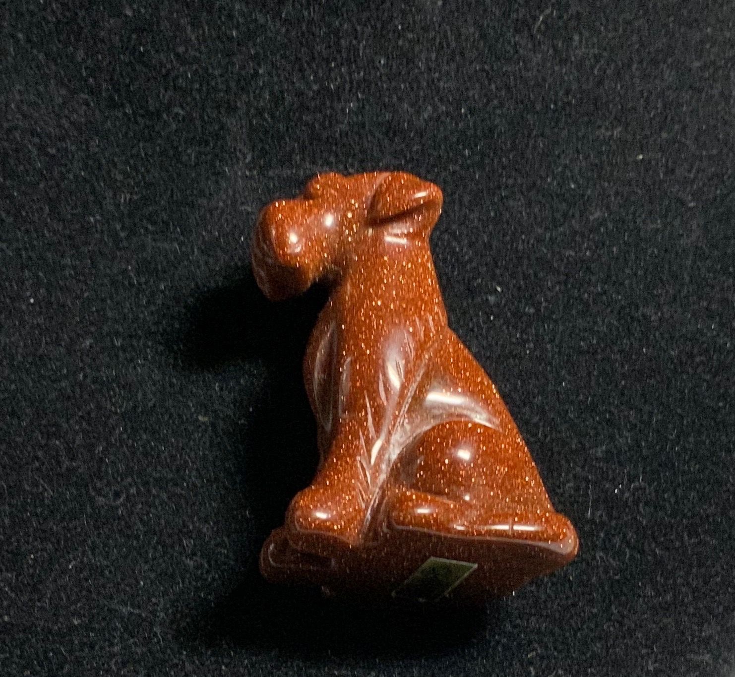 Dog pendant bead
