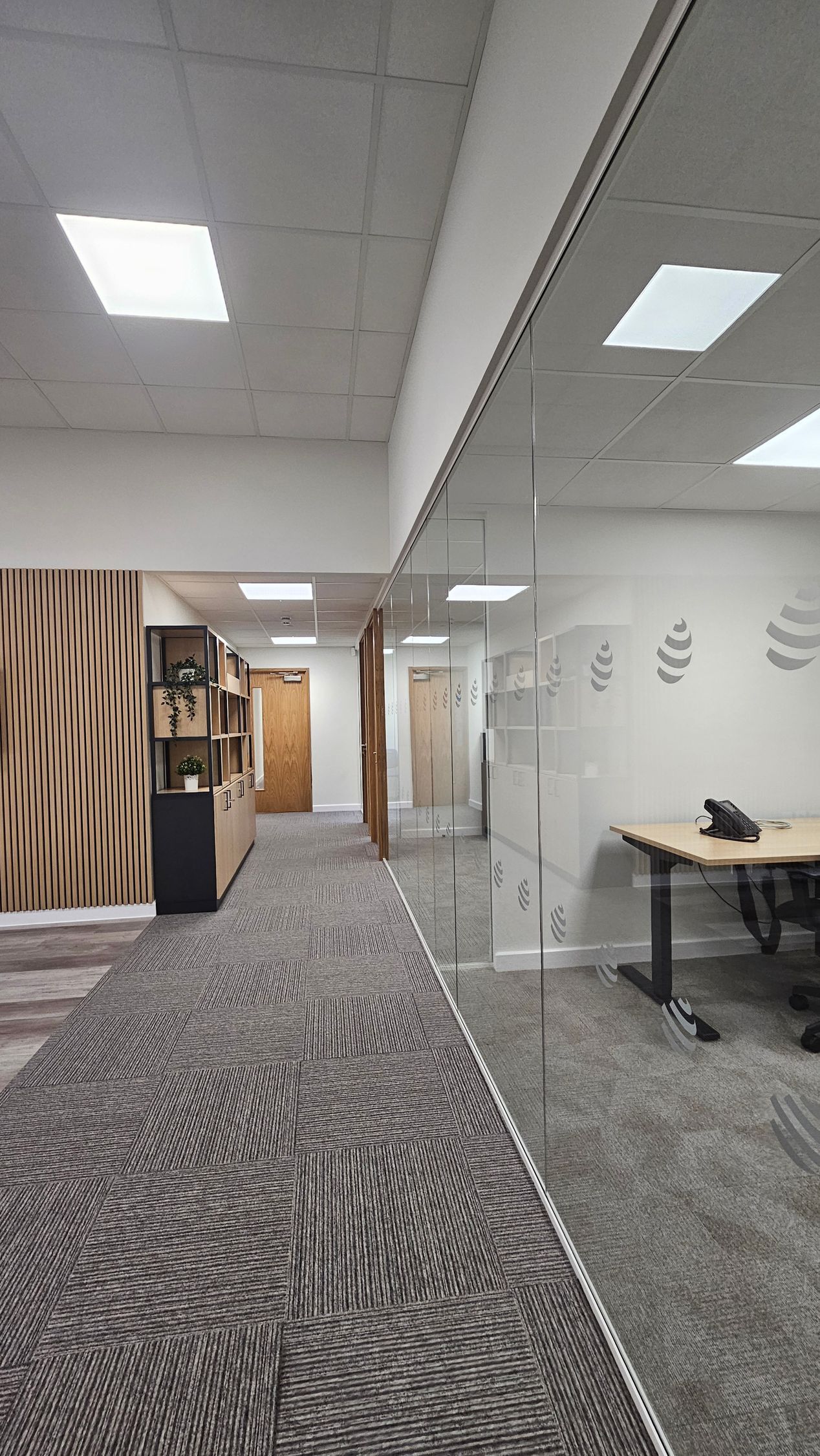 Beautiful Office Glass Partitions in Cramlington, Northumberland by Clear Divide