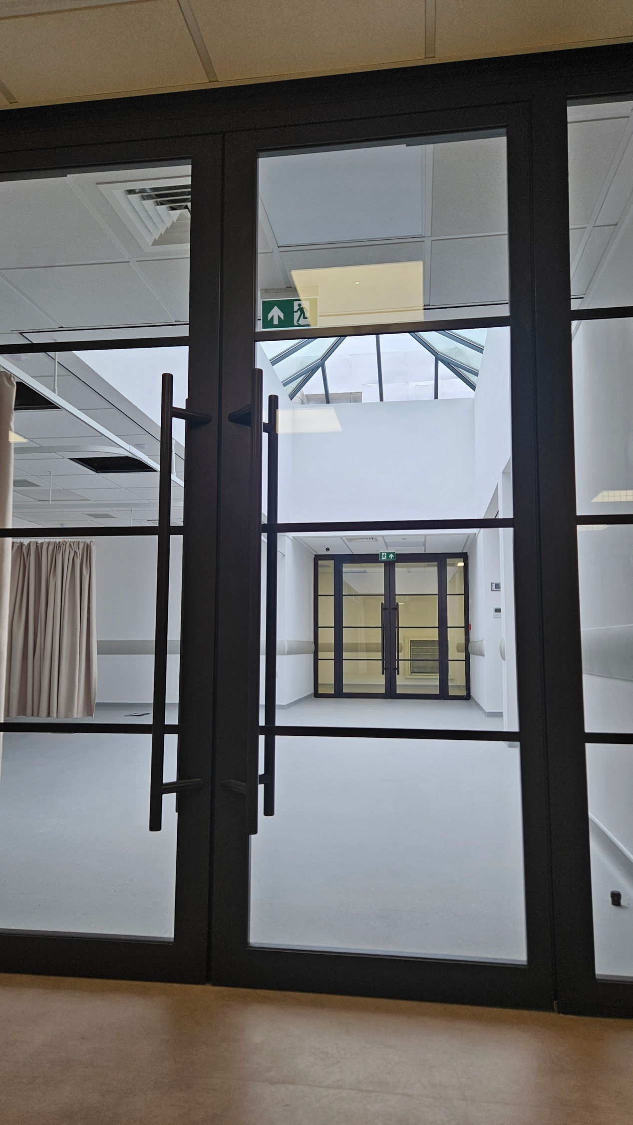 Steel Fire Rated Glass Doors installed at Team Valley, Gateshead by Clear Divide 