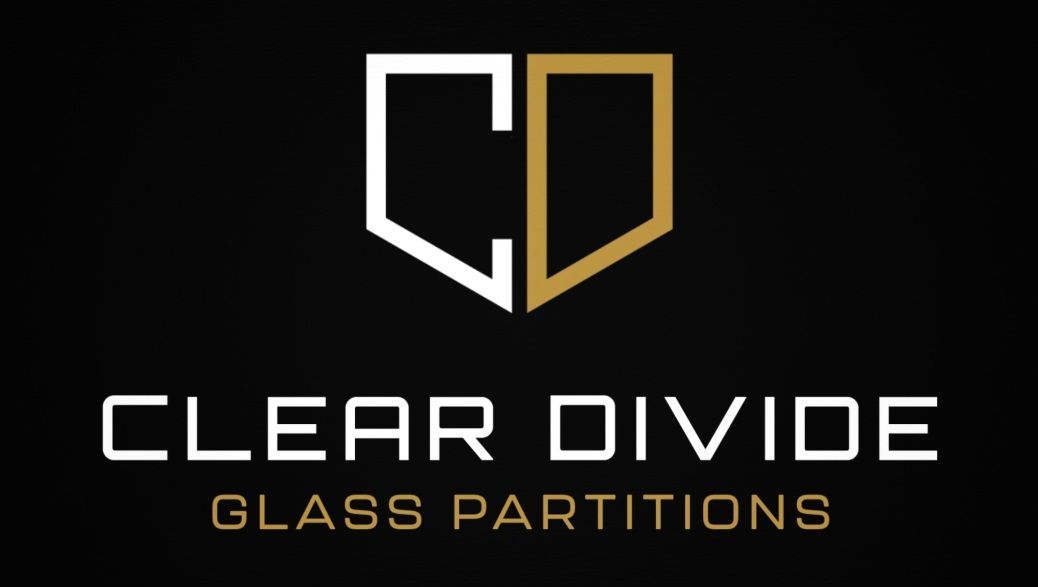 Clear Divide Glass Partitions logo, North East based office glass partitions with national coverage