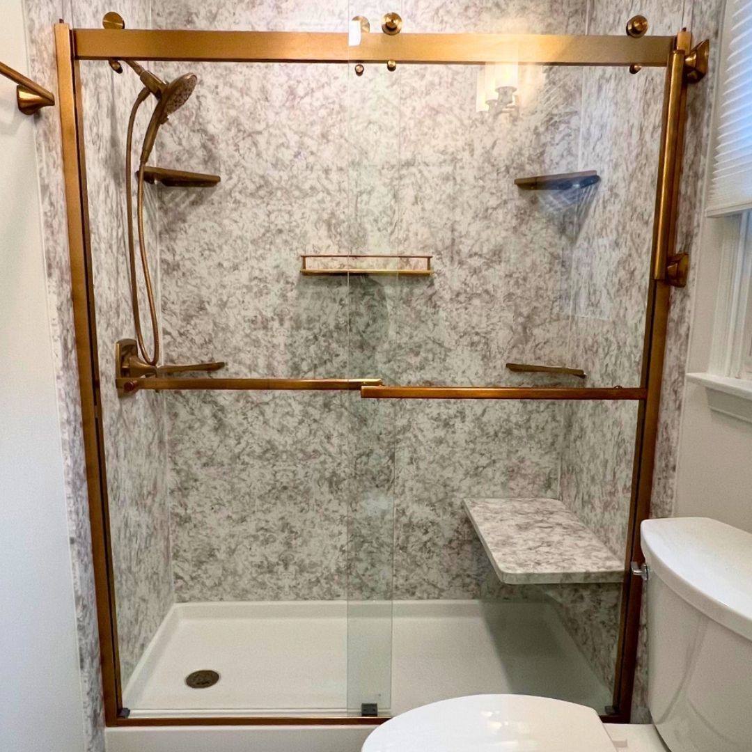 Gold-color Shower Refresh.