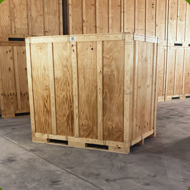 Interior of Viking's warehouse with storage vaults