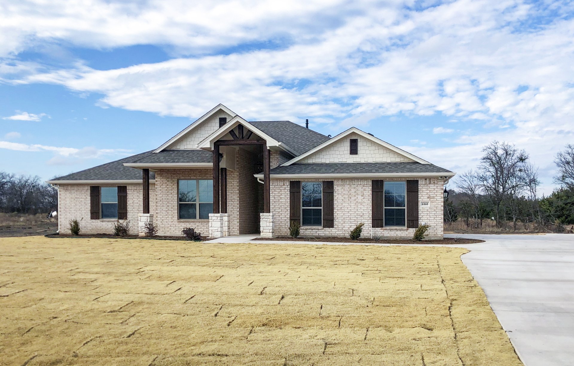 Exteriors Doublerock Homes Godley, Texas