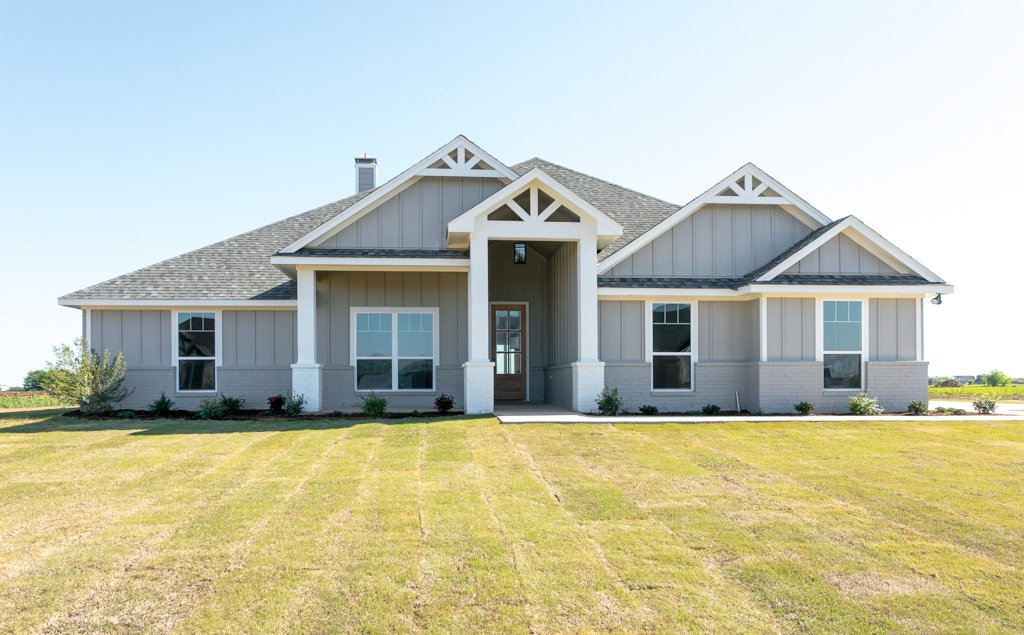 Exteriors Doublerock Homes Godley, Texas