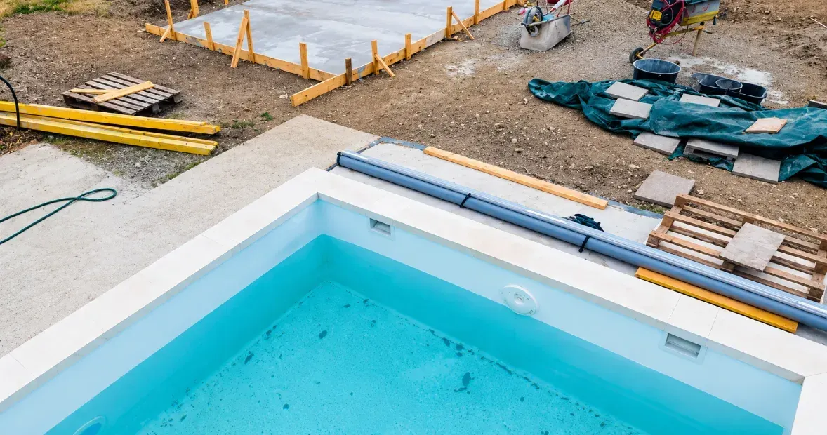 Pool construction