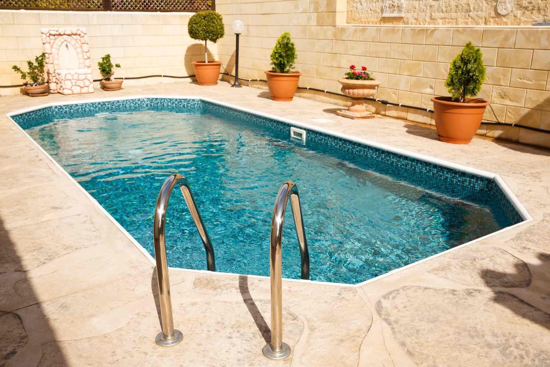 small swimming pool