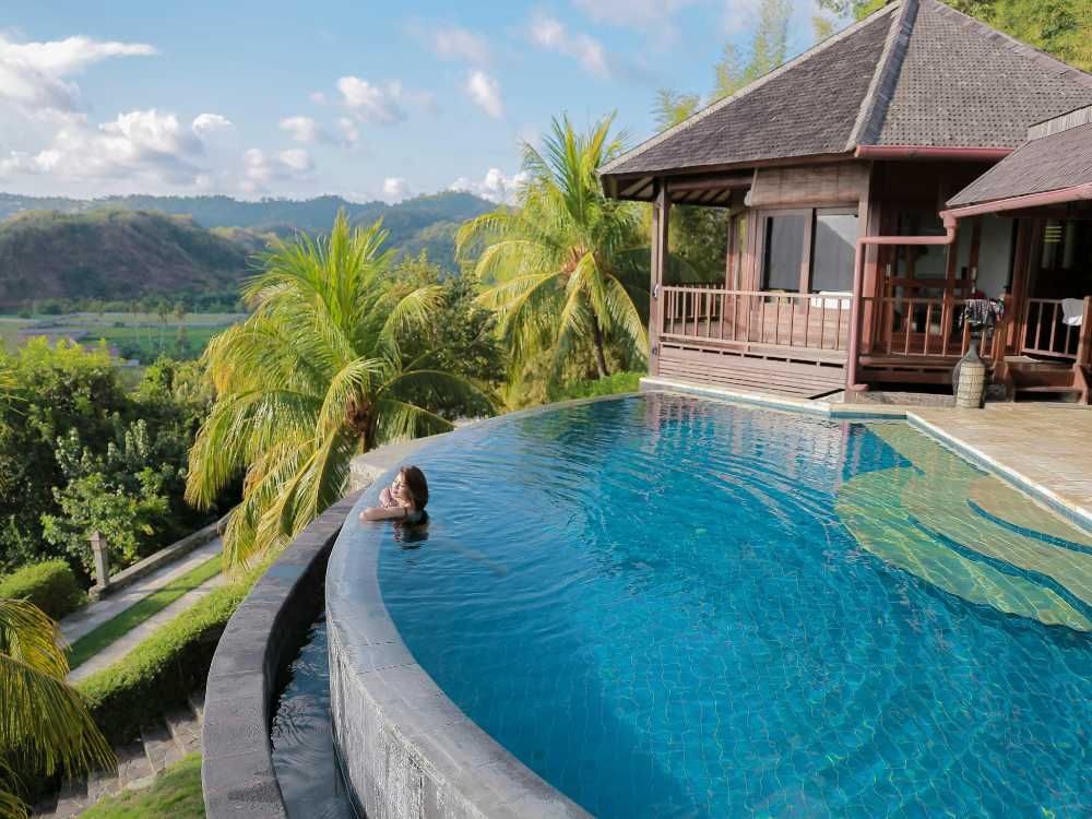 swimming pool perspective
