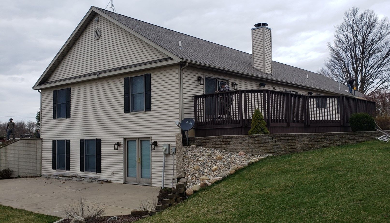 Exterior home remodel in New Haven
