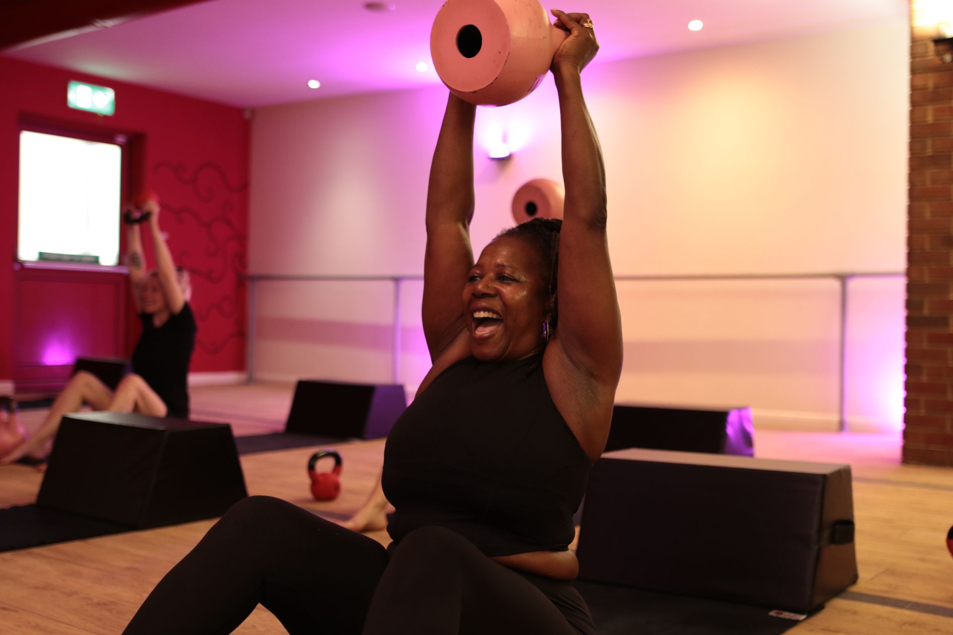 CJ at OM Yoga Show London
