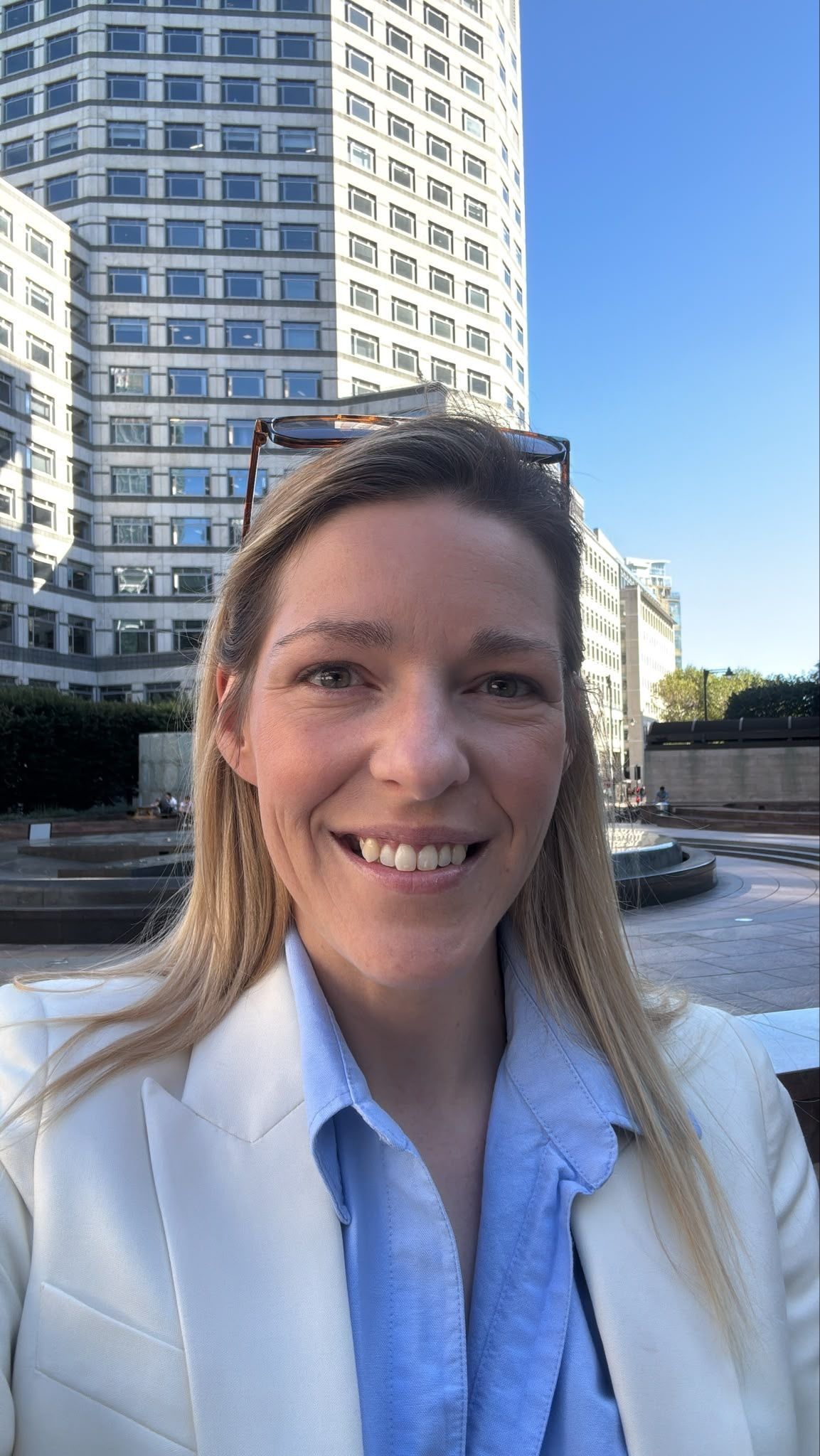 Emma Holmes at OM Yoga Show London