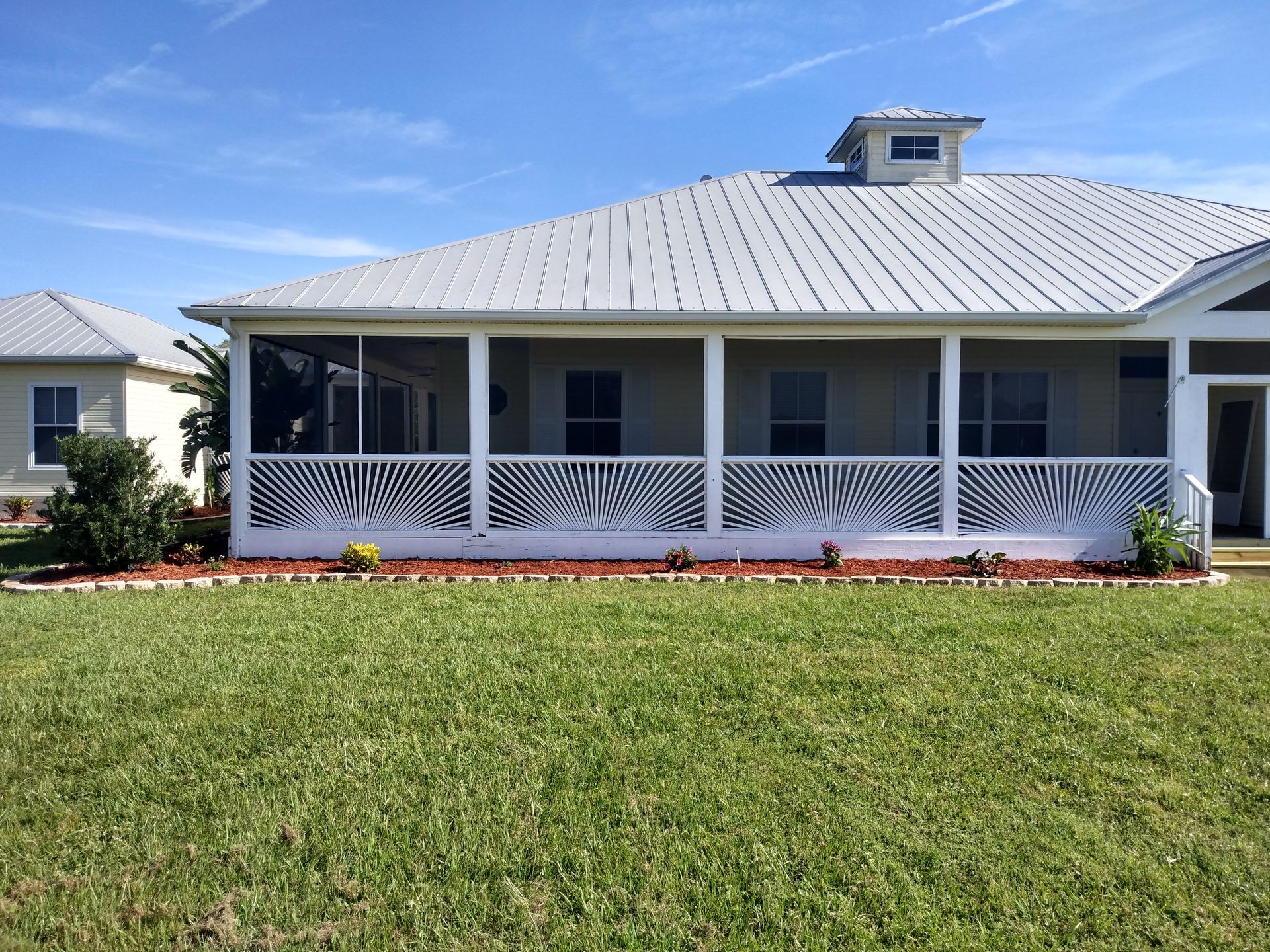 Sod installation Bradenton residential project