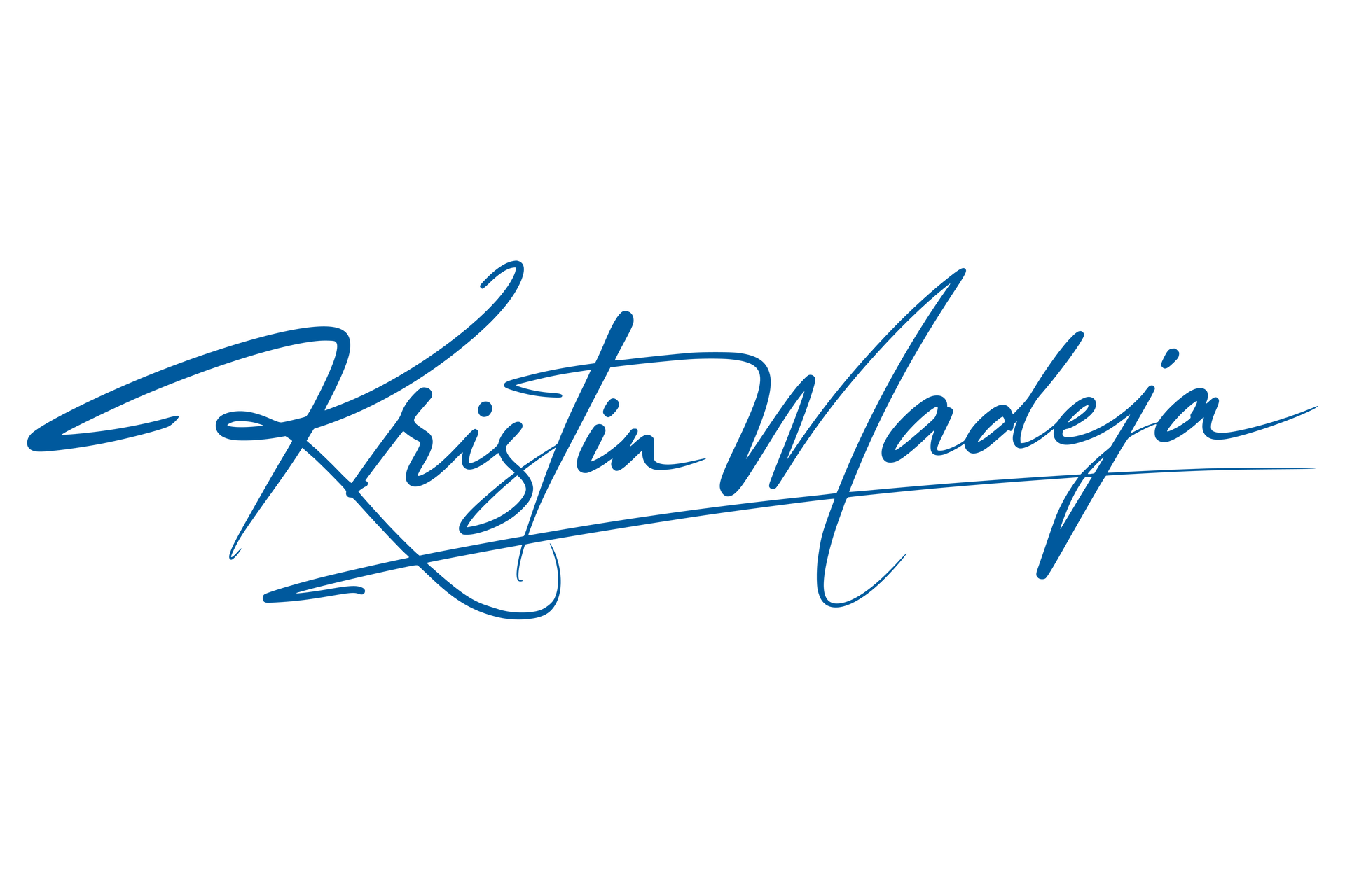 Kristin Madeja signature Logo