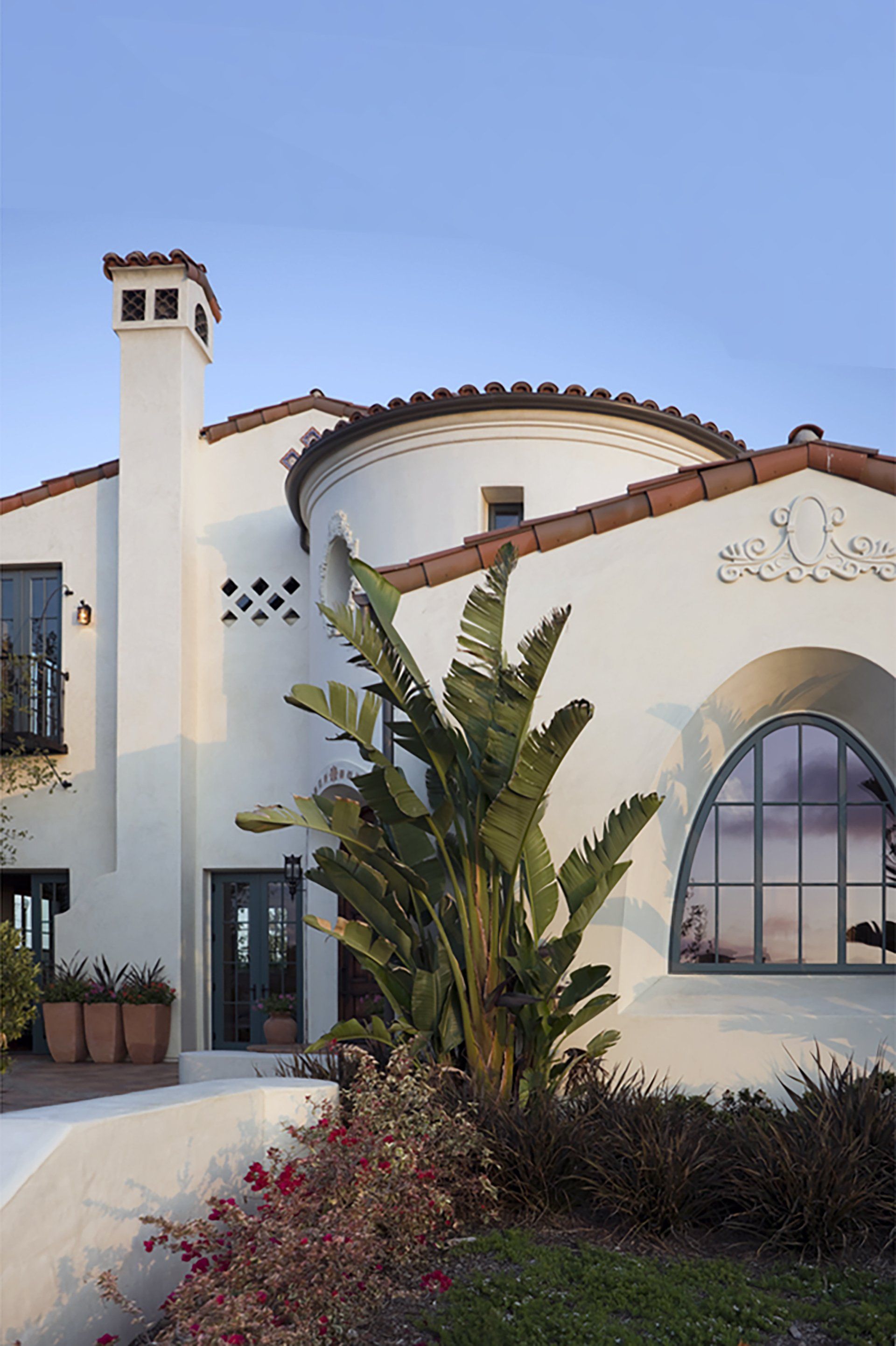 Ladera Ranch Santa Barbara exterior designed by Oatman Architects
