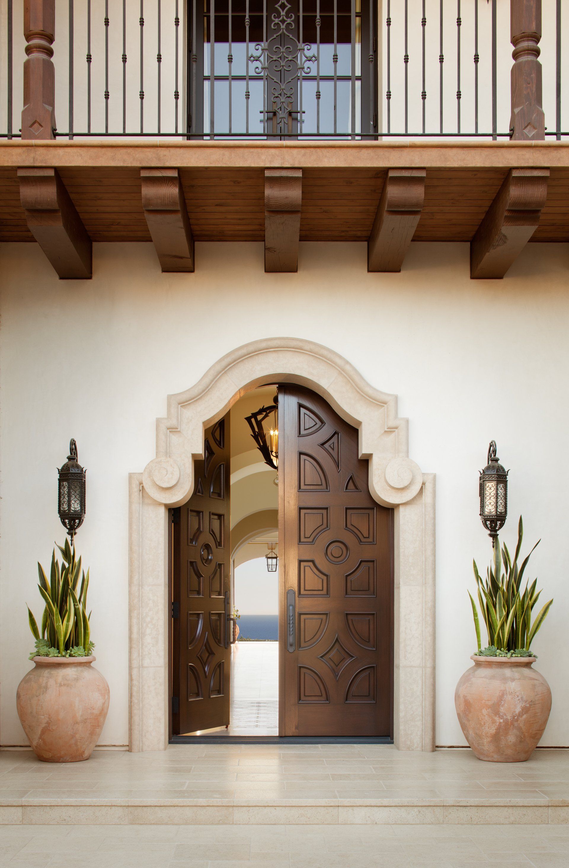 Newport Coast Santa Barbara home exterior