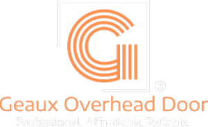Geaux Overhead Door, LLC Logo for Geaux Overhead Door: Orange stylized