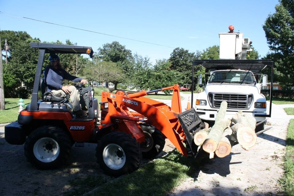 Carrying Tree Branches — Sorrento, FL — Windsor & Son Tree Service Carrying Tree Branches — Sorrento, FL — Windsor & Son Tree Service