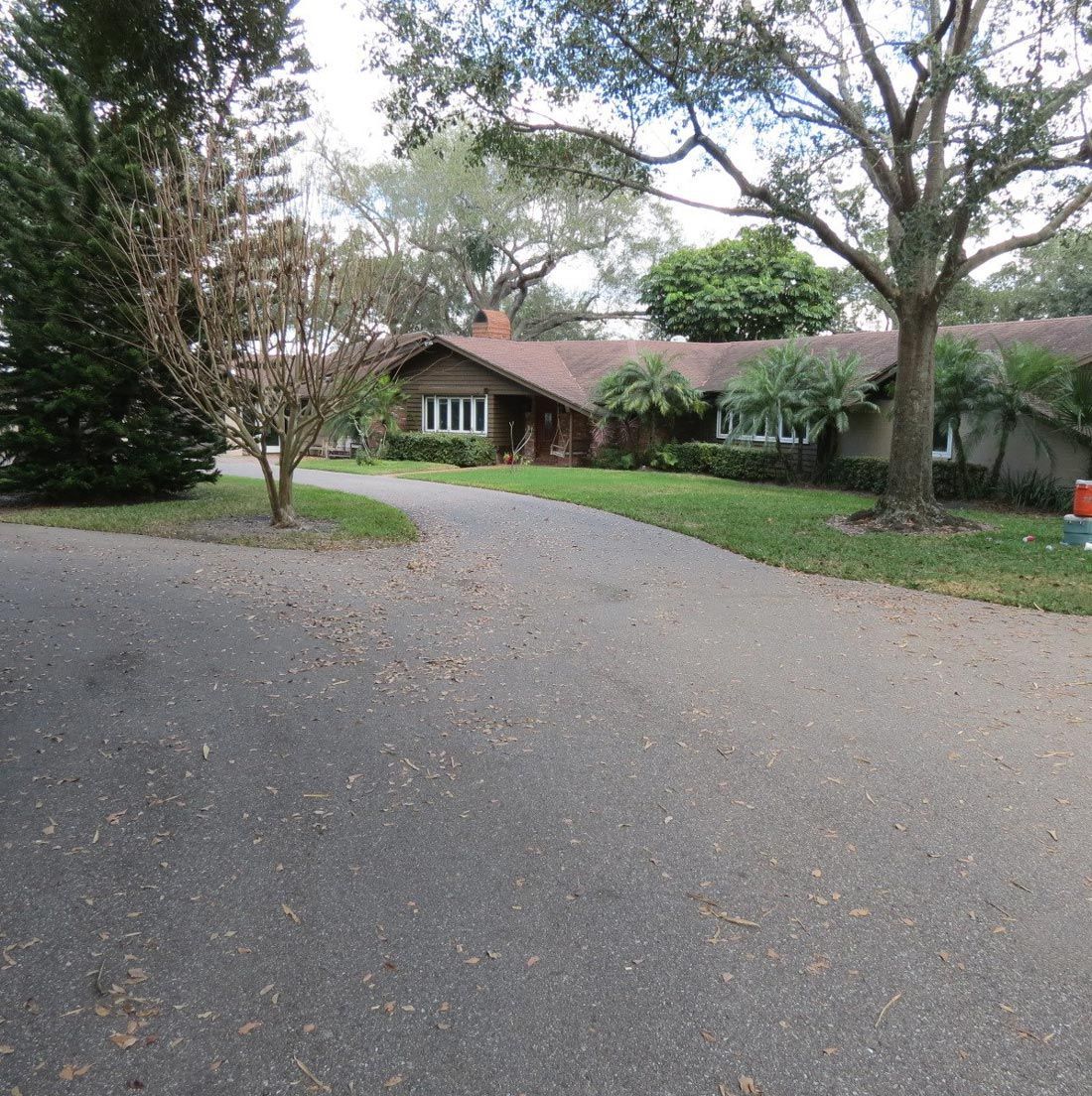 House With Trees — Sorrento, FL — Windsor & Son Tree Service House With Trees — Sorrento, FL — Windsor & Son Tree Service