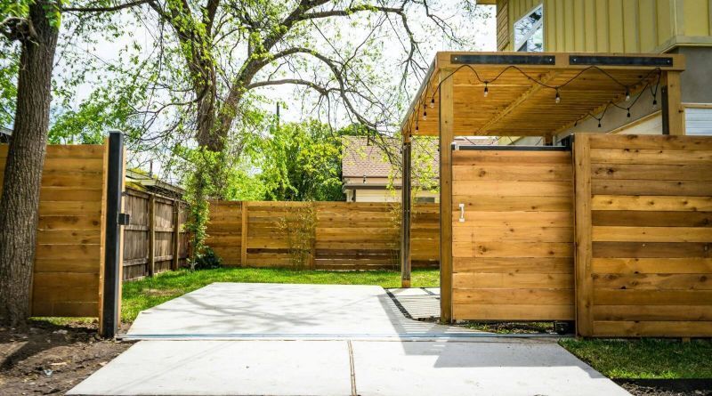 Custom RV gate installed at a Chandler Home