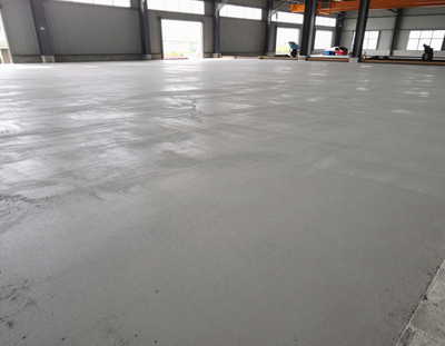 Commercial slab pour