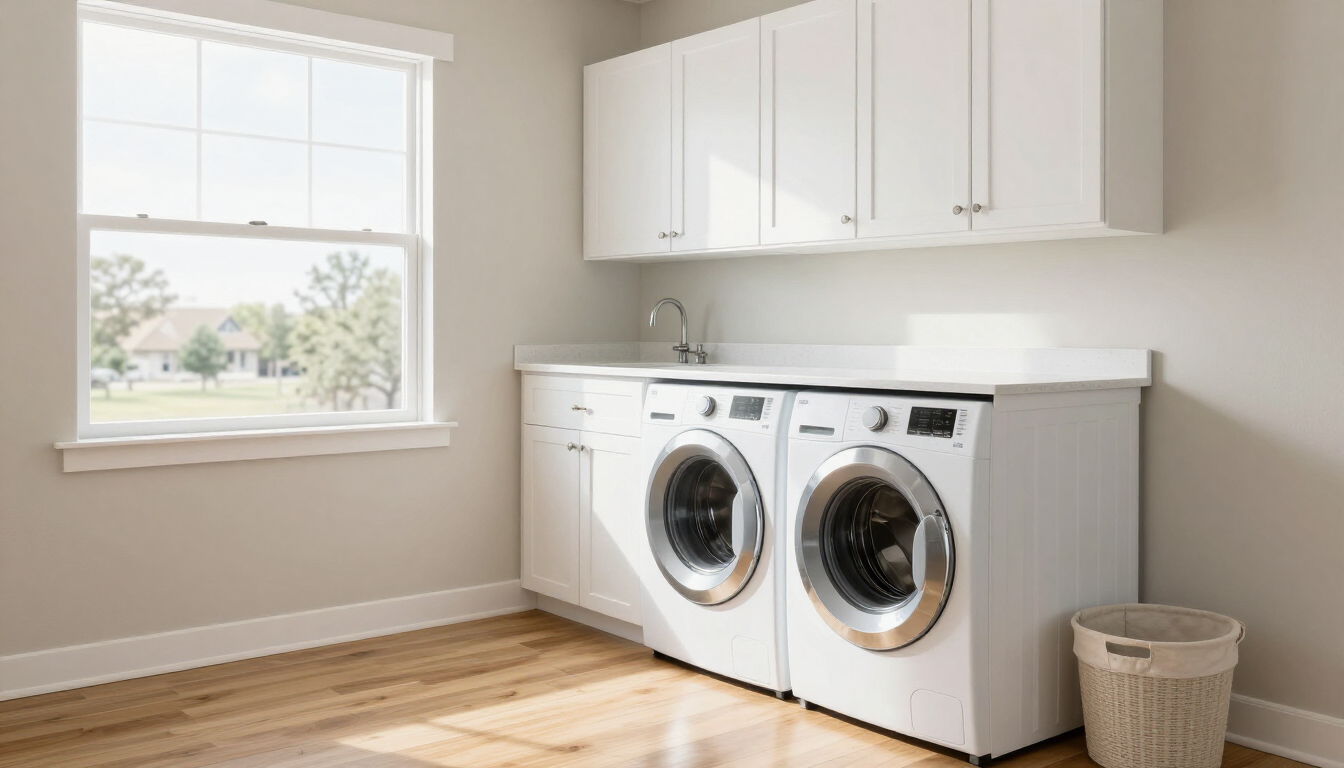 Modern laundry room