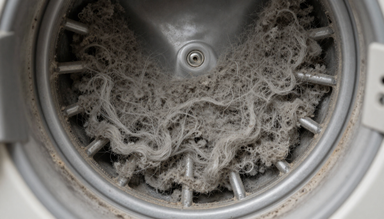 Dirty dryer vent